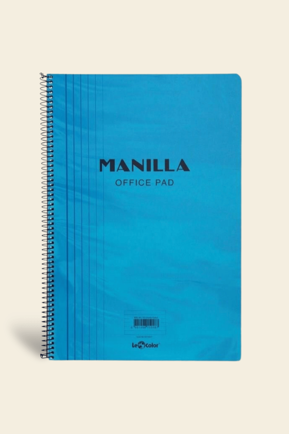 Manilla 17X24 Çizgili Mavi Bloknot Ofis Defteri | LeColor Manilla Ofis Defter 17x24 Çizgili Mavi