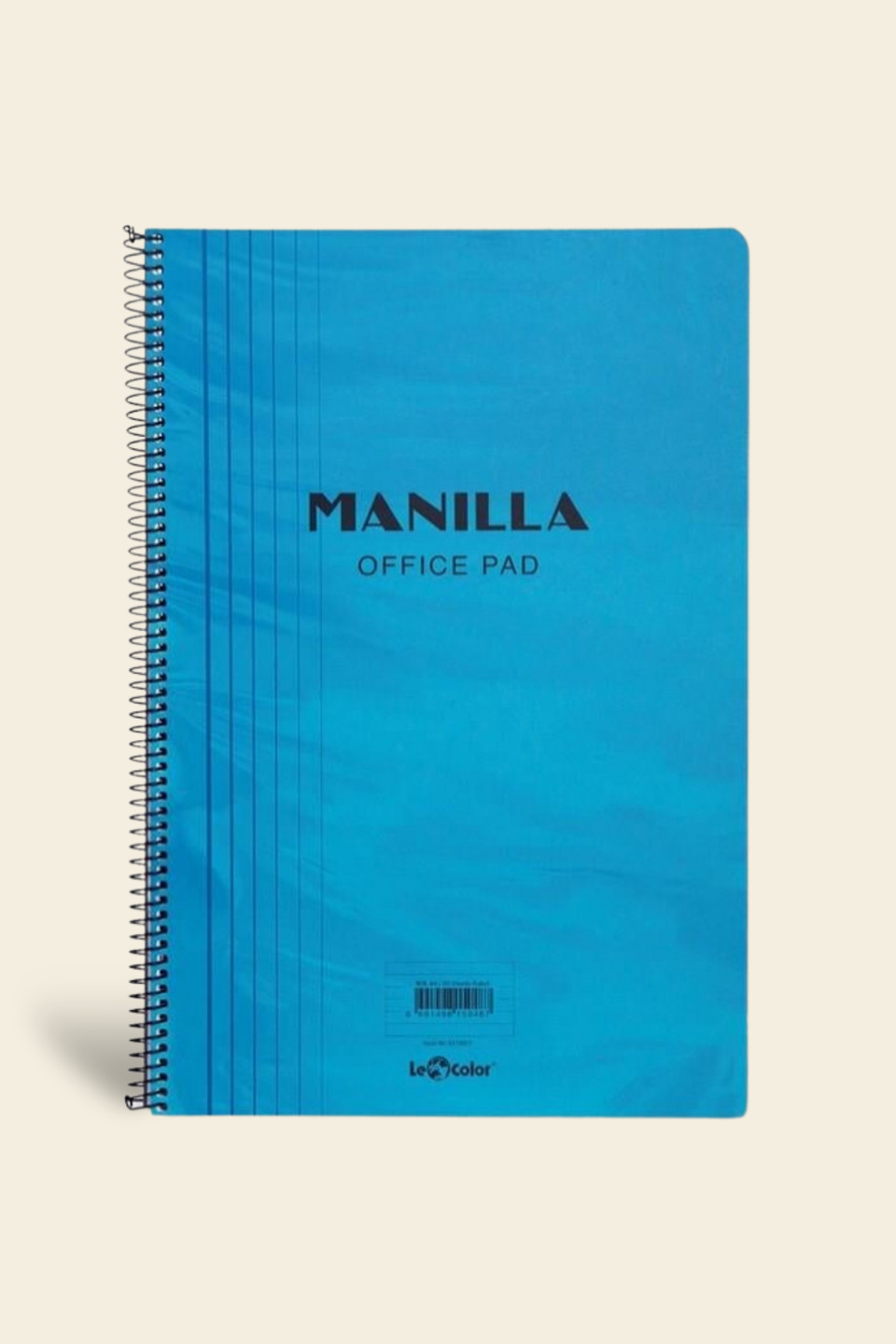 Manilla Ofis Defteri 180 syf.17x24 Kareli Mavi | LeColorManilla Ofis Defter 17x24 Kareli Mavi