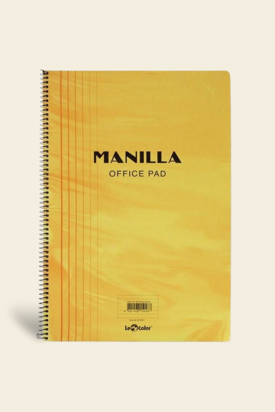 Manilla Ofis Defteri, A4 Kareli Sarı Defter | LeColorManilla Ofis Defter A4 Kareli Sarı