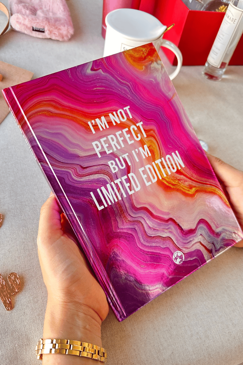 Metalik Notebook Düz Defter Limited Edition 17x24