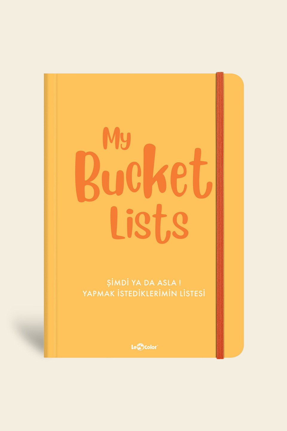 Motivasyon Veren Hayat Planlayıcı Resimli Defter Sarı | LeColorMotivasyon Hayat Planlayıcı Resimli Defter Sarı