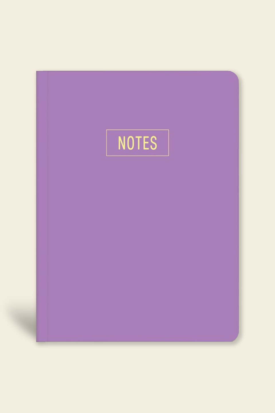 Notes Çizgili Mor Mini Defter 14x20 cm | LeColorNotes Mini Defter Çizgili Mor 14x20 cm