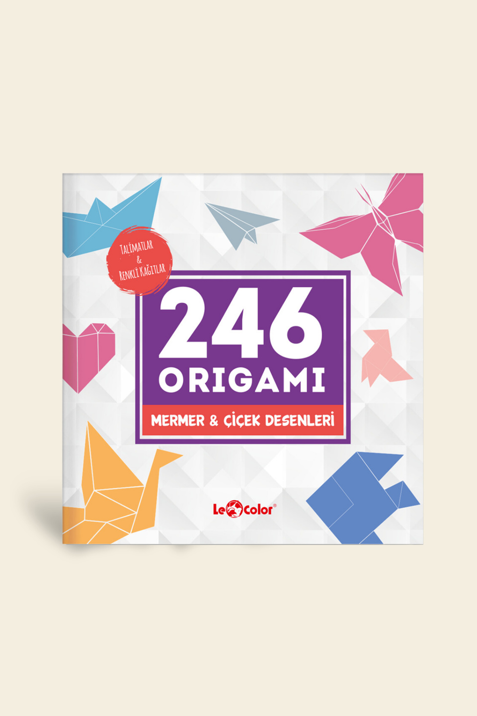 Origami 246 Kağıt Katlama Sanatı Mermer / ÇiçekOrigami 246 Kağıt Katlama Sanatı Mermer / Çiçek