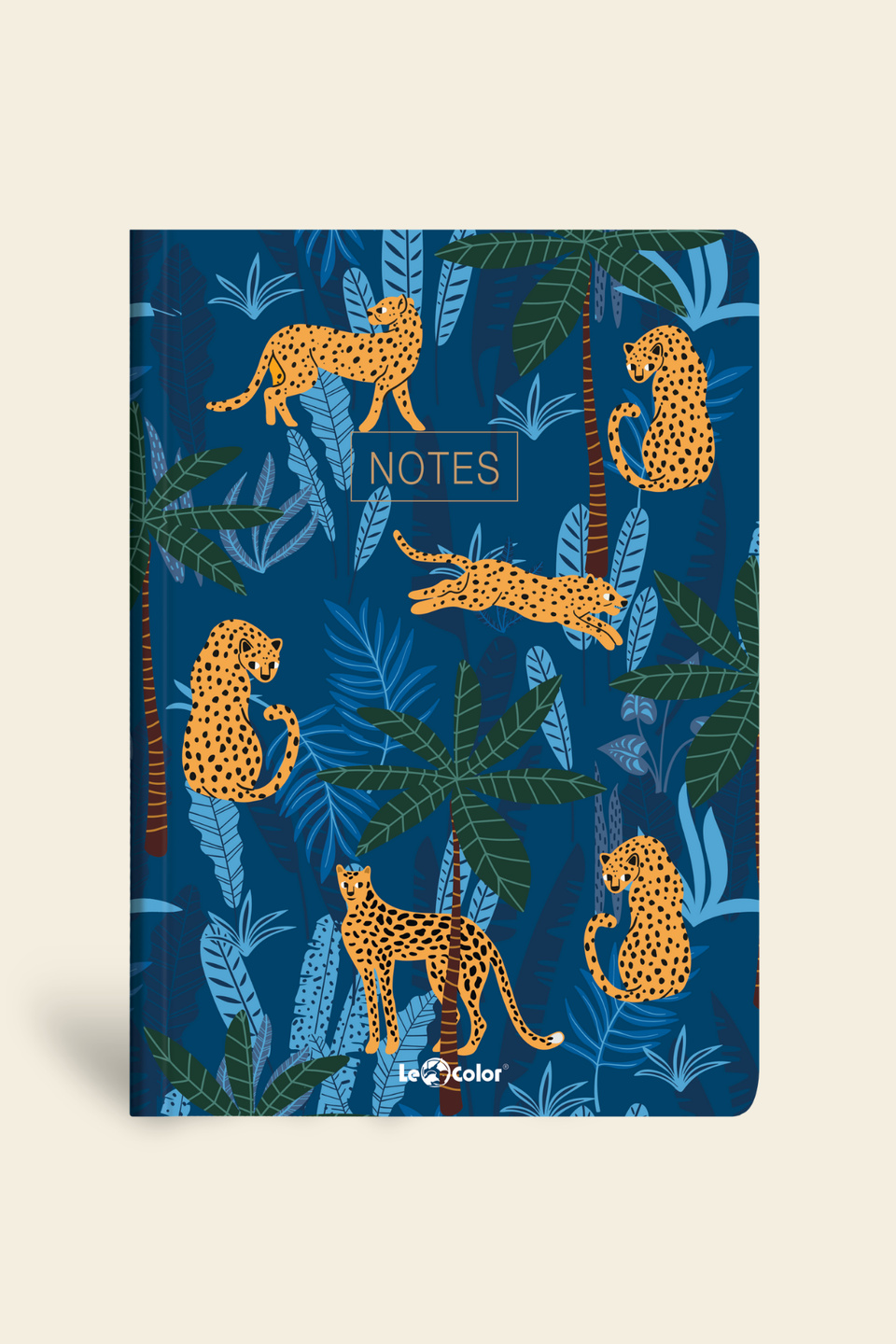 Tropikal Defter Düz Mavi 17x24 cm | LeColorTropikal Defter Düz Mavi 17x24 cm
