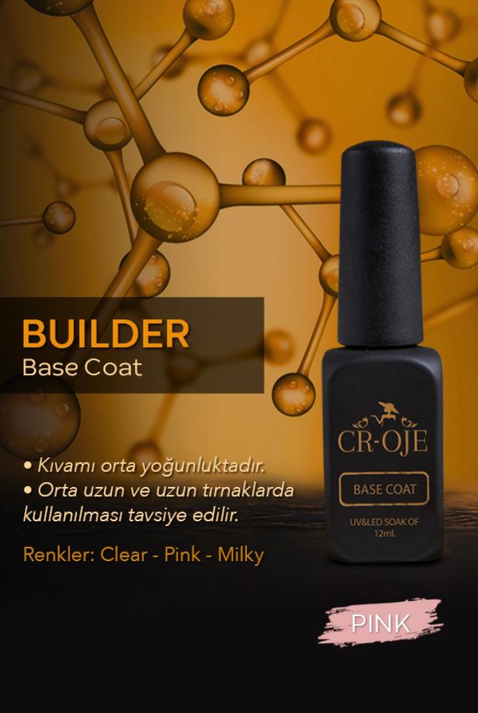 Buılder Base Coat- Pınk (12 ml)