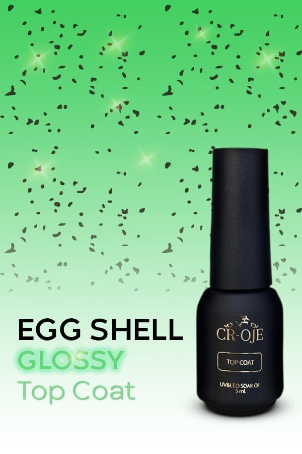 Egg Shell Glossy Top Coat (5 ml)