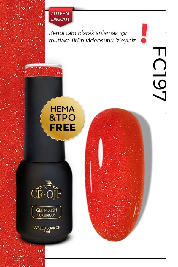 FC197-Kırmızı Disco (5 ML)