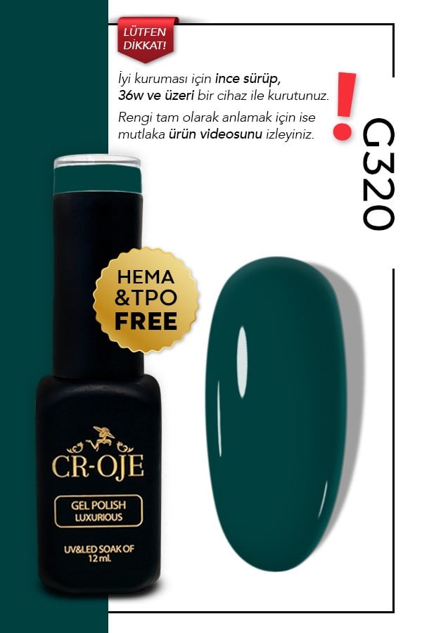 Kalıcı Oje G320 (12 ml.) 
