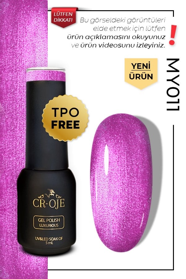 Korean Cat Eye Kristal Efektli Manyetik Cat Eye / Kedi Gözü-MY011 (5 ML)
