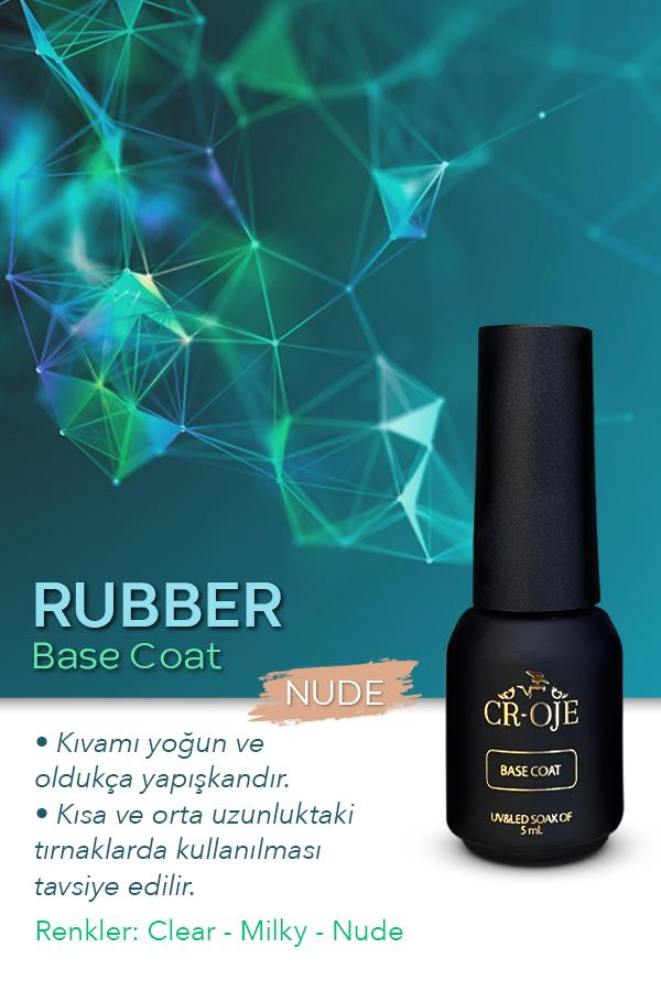 Rubber Base Coat - Nude (5 ml)