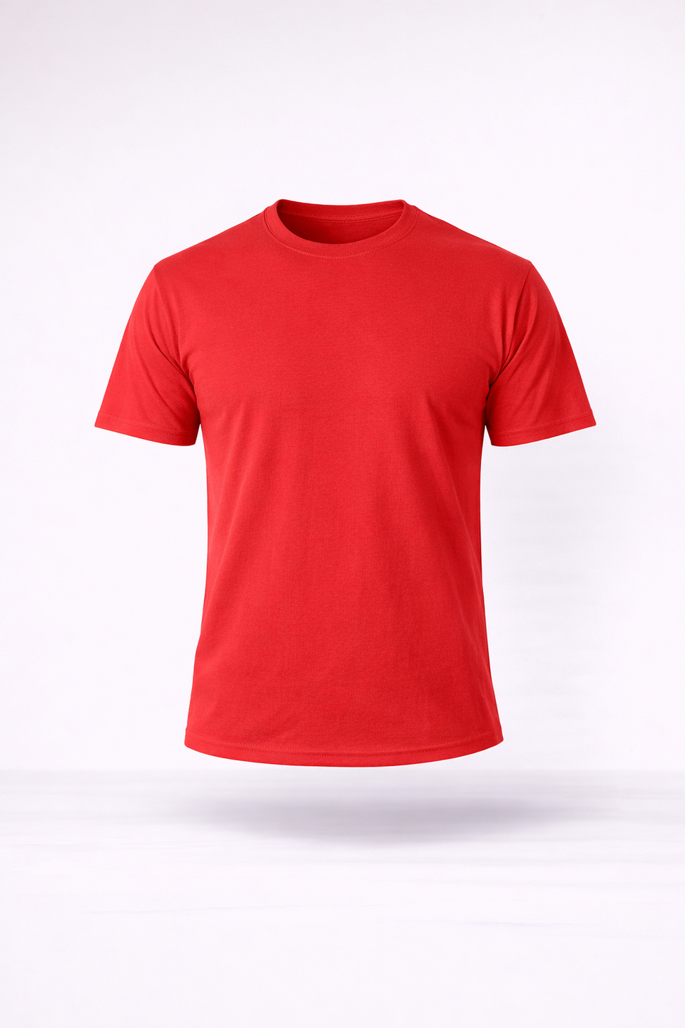 BASİC TSHİRTLERKırmızı Kıırmızı Slim Fit Basic T-SHİRT TB