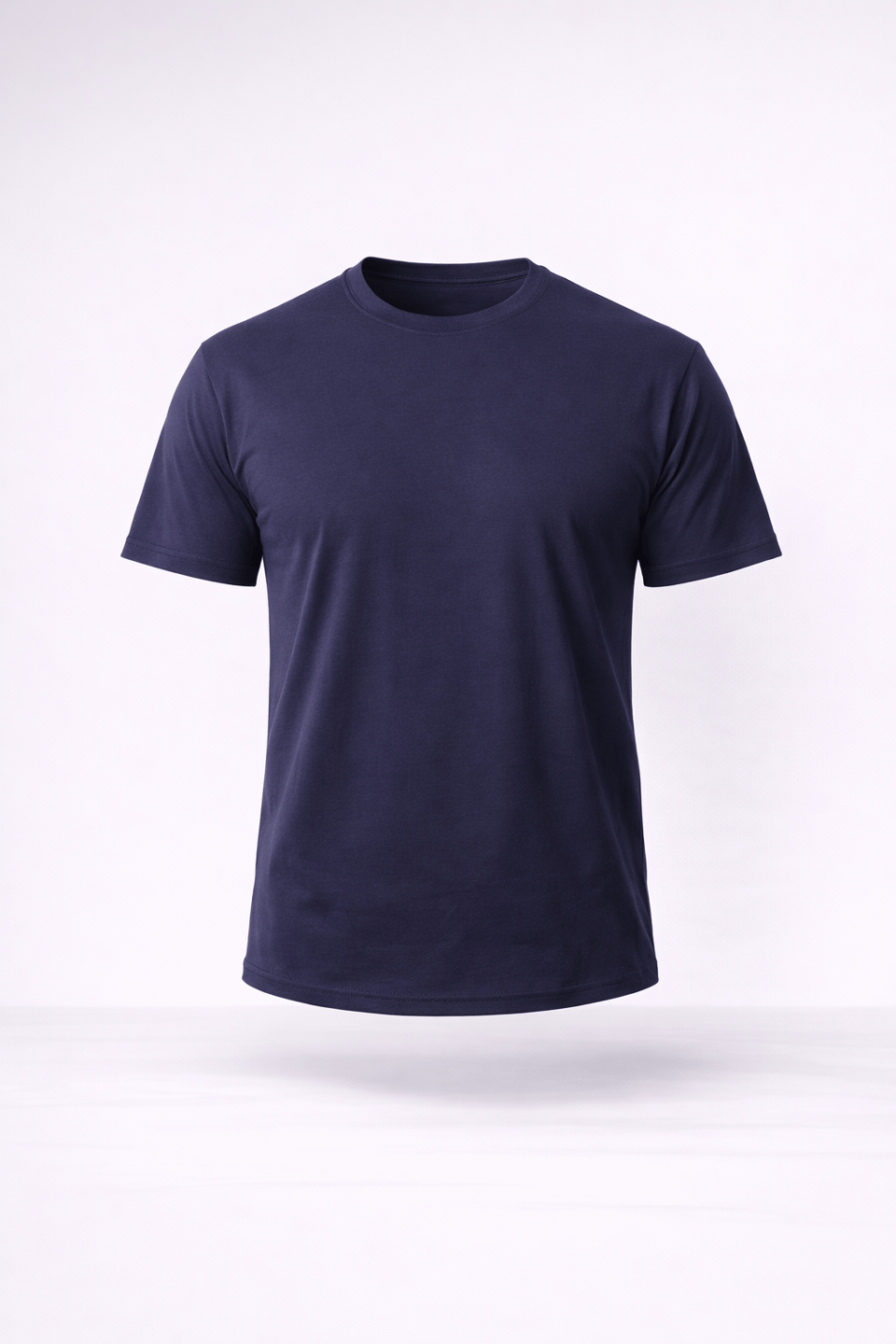 BASİC TSHİRTLERLacivert Lacivert Slim Fit Basic T-SHİRT TB