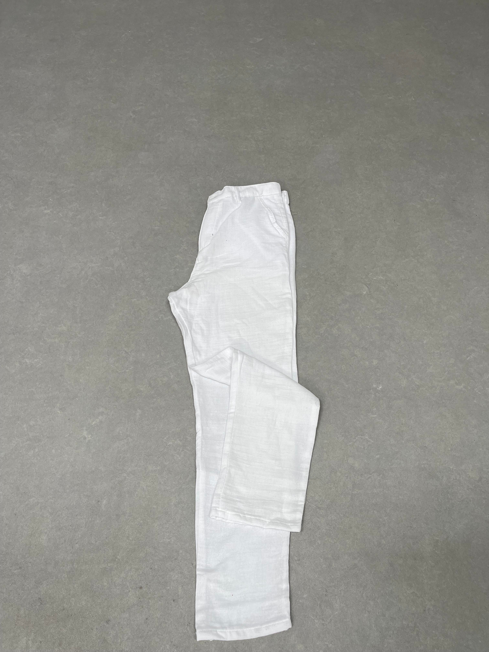 EşofmanBeyaz Müslin Keten Pantolon SNZ M3652 2024