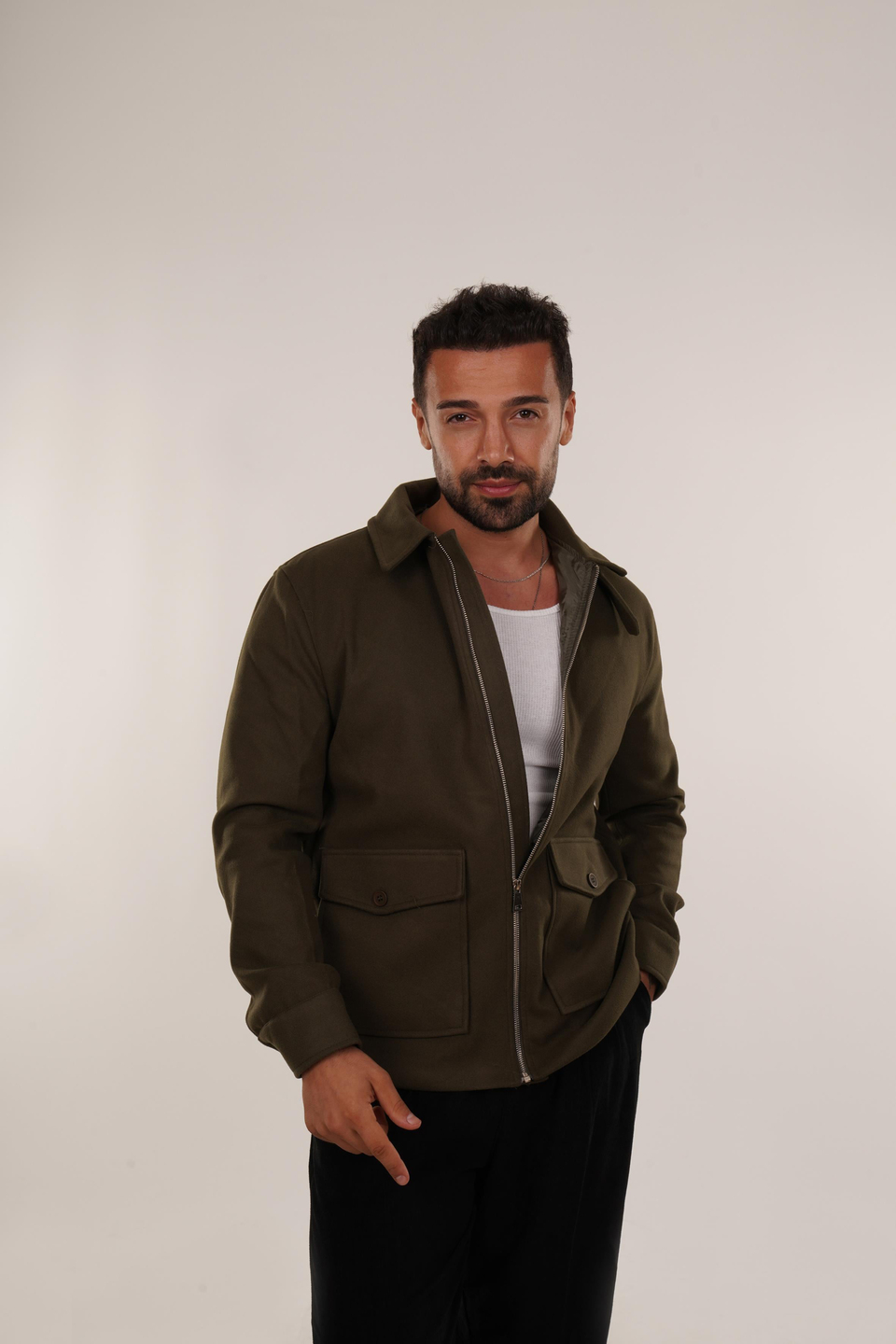 KaşeHaki Kaşe Kısa Ceket PNC 5041