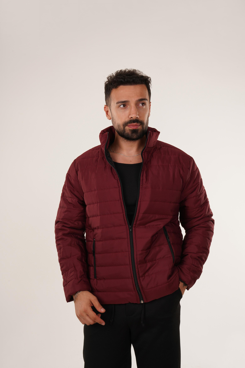 MONTBordo Düz Klasik Dikişli Mont