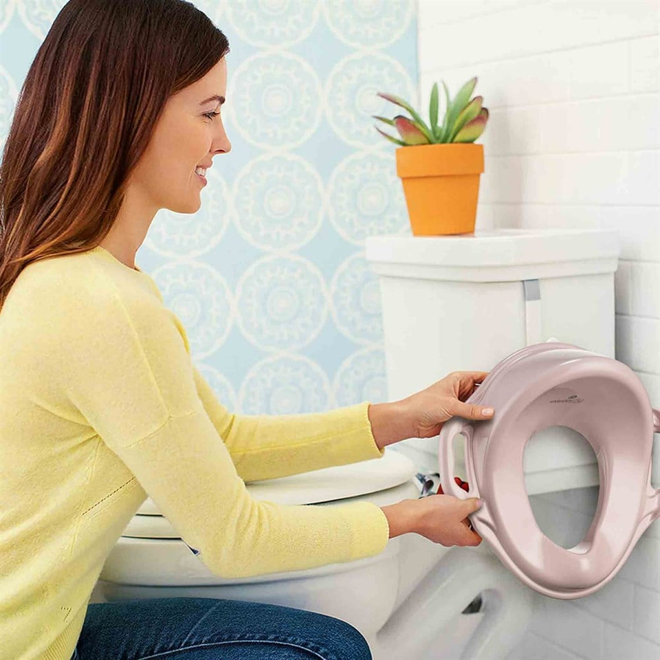 EleleLife Taşınabilir Portatif Bebek ve Çocuk Klozet Adaptörü Pudra