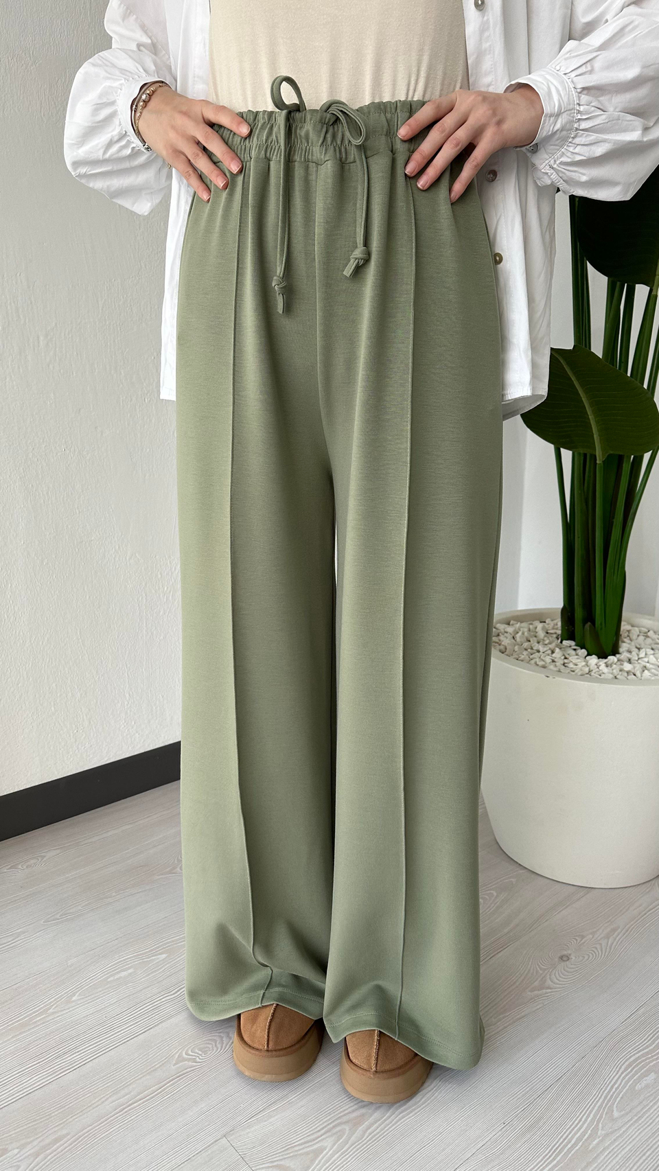 Çımalı Oysho Pantolon Çağla