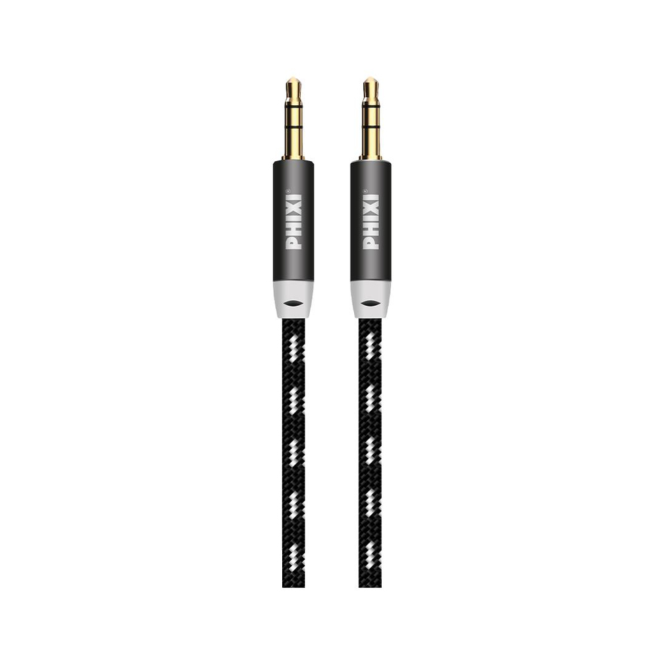 Phixi Basic A810 Hasır Örgü 3.5mm Aux Kablo