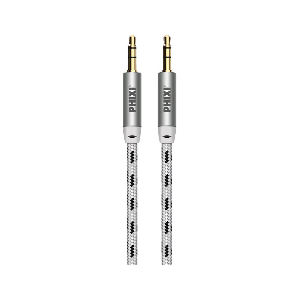 Phixi Basic A810 Hasır Örgü 3.5mm Aux Kablo
