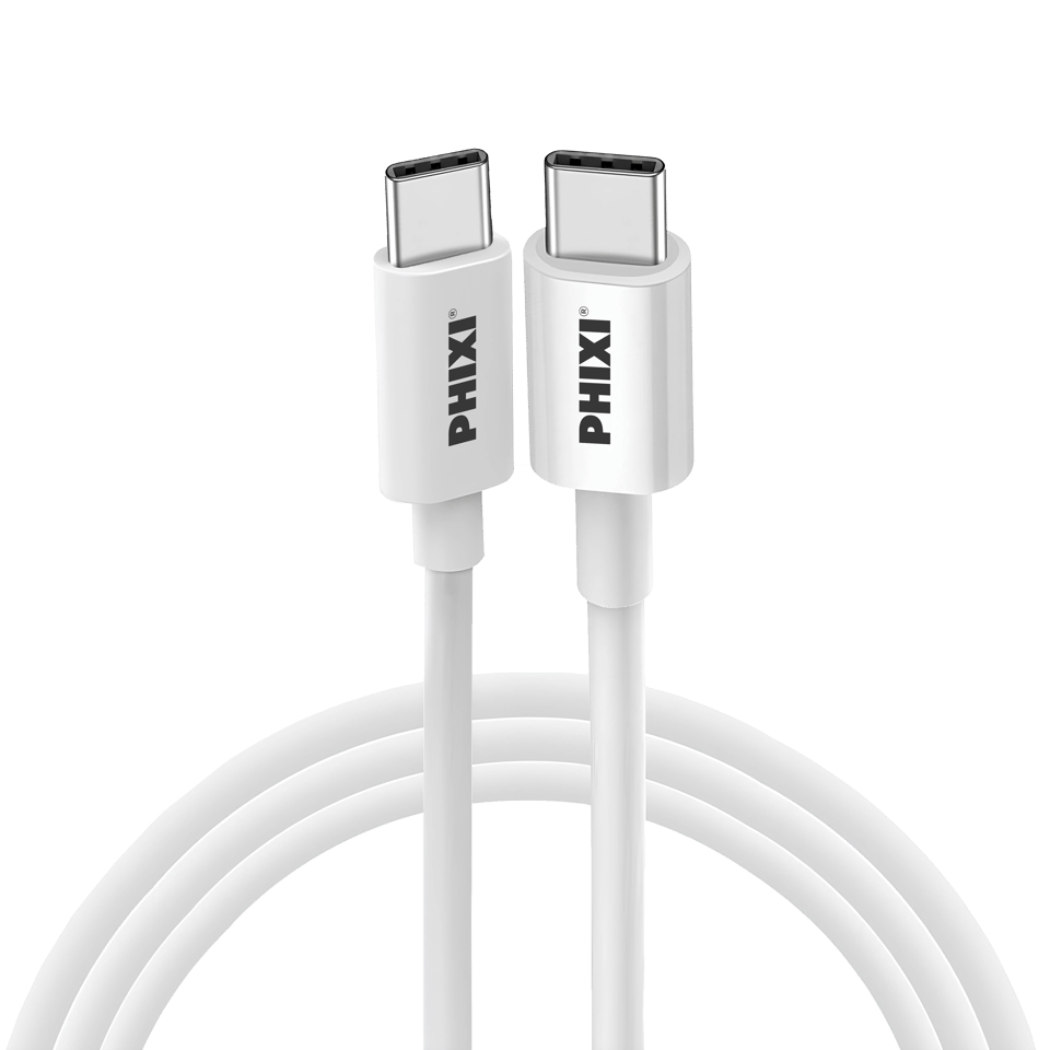 PHIXI CB422T Type-C to Type-C Şarj ve Data Kablosu 27W 2m USB-C