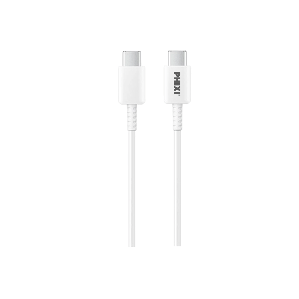Phixi CB460 Type-C to Type-C 60W Şarj ve Data Kablosu – Hızlı Şarj