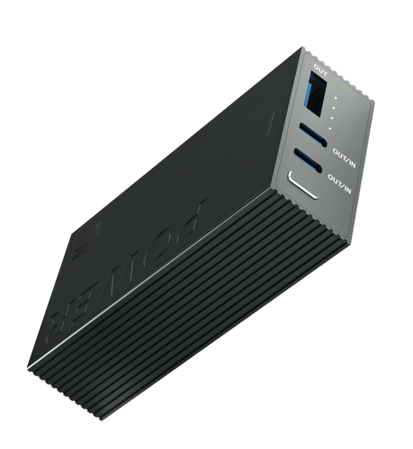 PHIXI Force P77 10000mAh Powerbank – 22.5W Hızlı Şarj, Metal Kasa Taşınabilir Şarj Cihazı