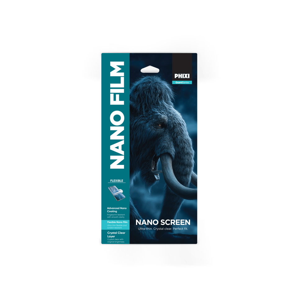 PHIXI Guard Serisi İPhone 11 Pro Nano Cam Ekran Koruyucu – Esnek, Kırılmaz, HD Şeffaf Film