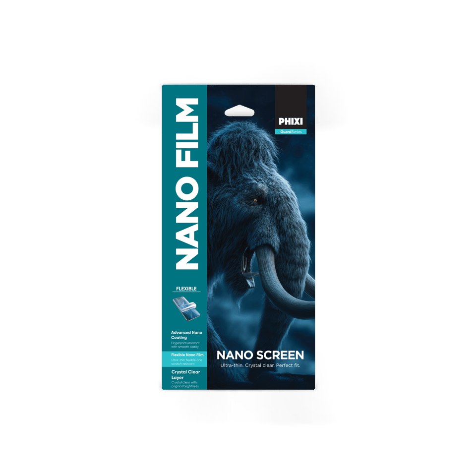 PHIXI Guard Serisi İPhone 11 Pro Max Nano Cam Ekran Koruyucu – Esnek, Kırılmaz, HD Şeffaf Film