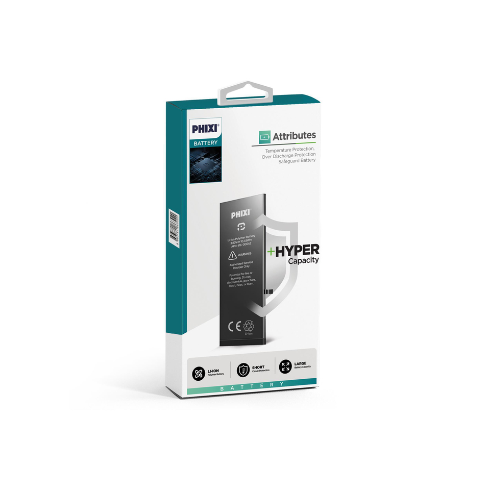 PHIXI İPhone 12 Pro 3350 mAh Yüksek Kapasiteli Li-ion Batarya – Güvenli ve Uzun Ömürlü Pil