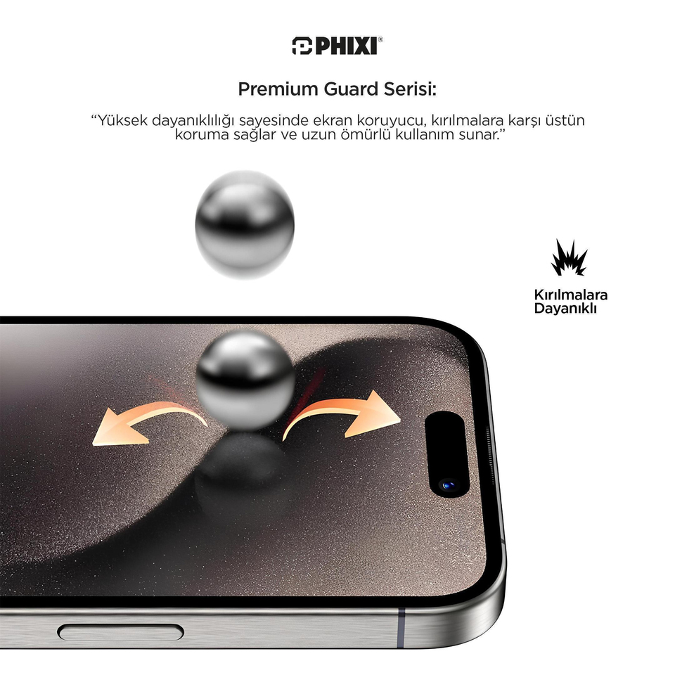 Phixi Premium Guard Glossy Glass Screen Protector – Samsung S25 Ultra Compatible | Anti-Static, Waterproof, Full Coverage