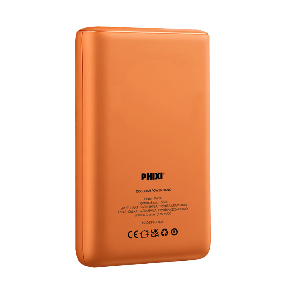 PHIXI PW30 MagSafe Powerbank 10000mAh – 22.5W Hızlı Şarj Manyetik Taşınabilir Şarj