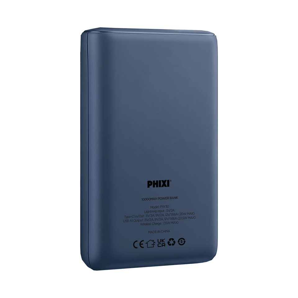PHIXI PW30 MagSafe Powerbank 10000mAh – 22.5W Hızlı Şarj Manyetik Taşınabilir Şarj