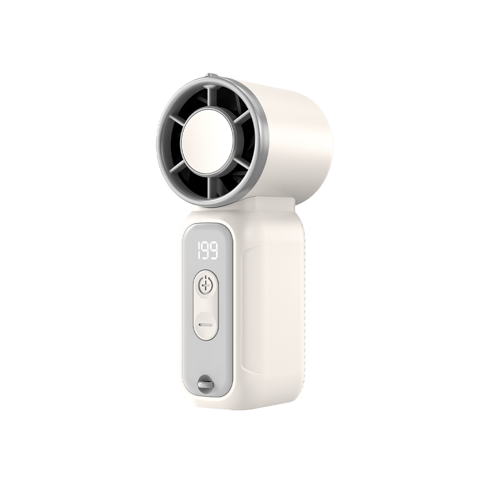 PHIXI Smart MF2 500 mAh Dijital Göstergeli Şarjlı Taşınabilir Mini Fan