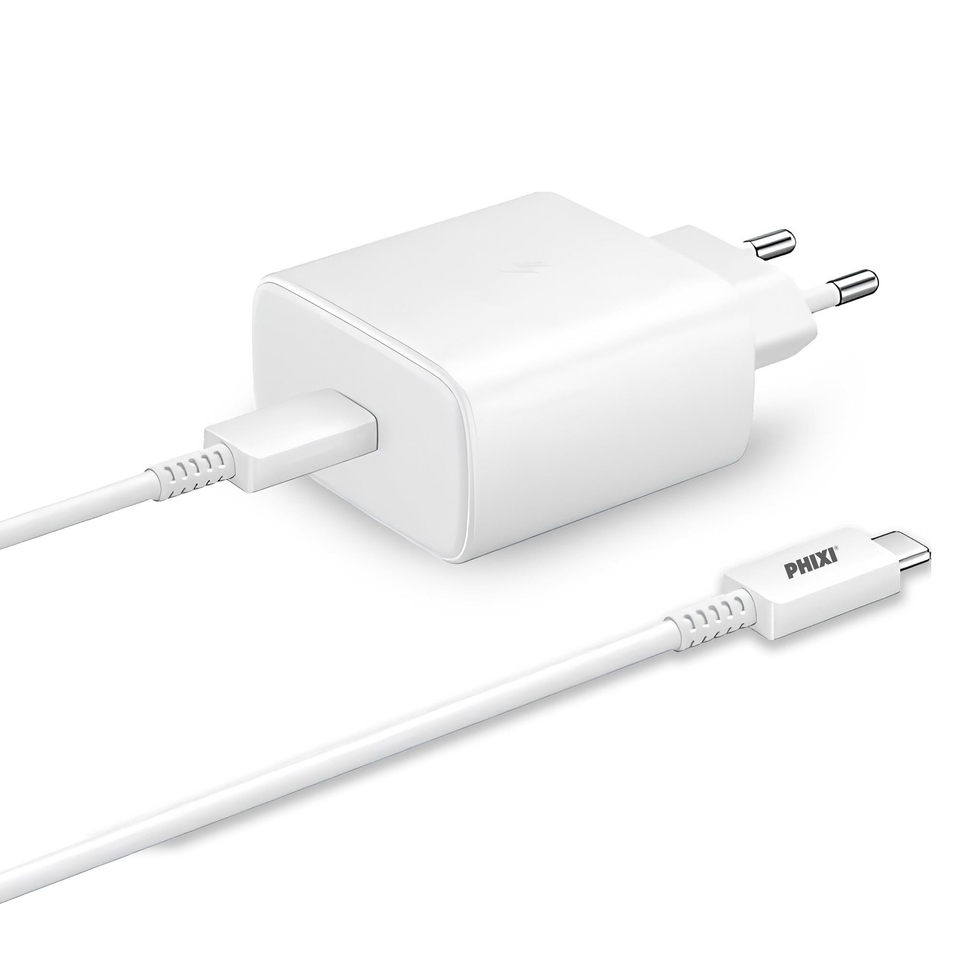 PHIXI UPD4133T 33W PD Hızlı Şarj Adaptörü Type-C Kablolu
