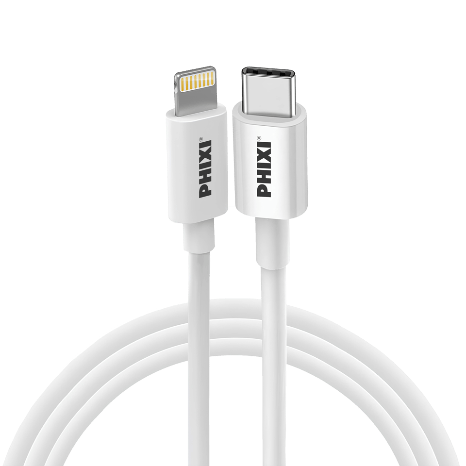 PHIXI CB422L Type-C to Lightning Şarj ve Data Kablosu 27W 2m iPhone