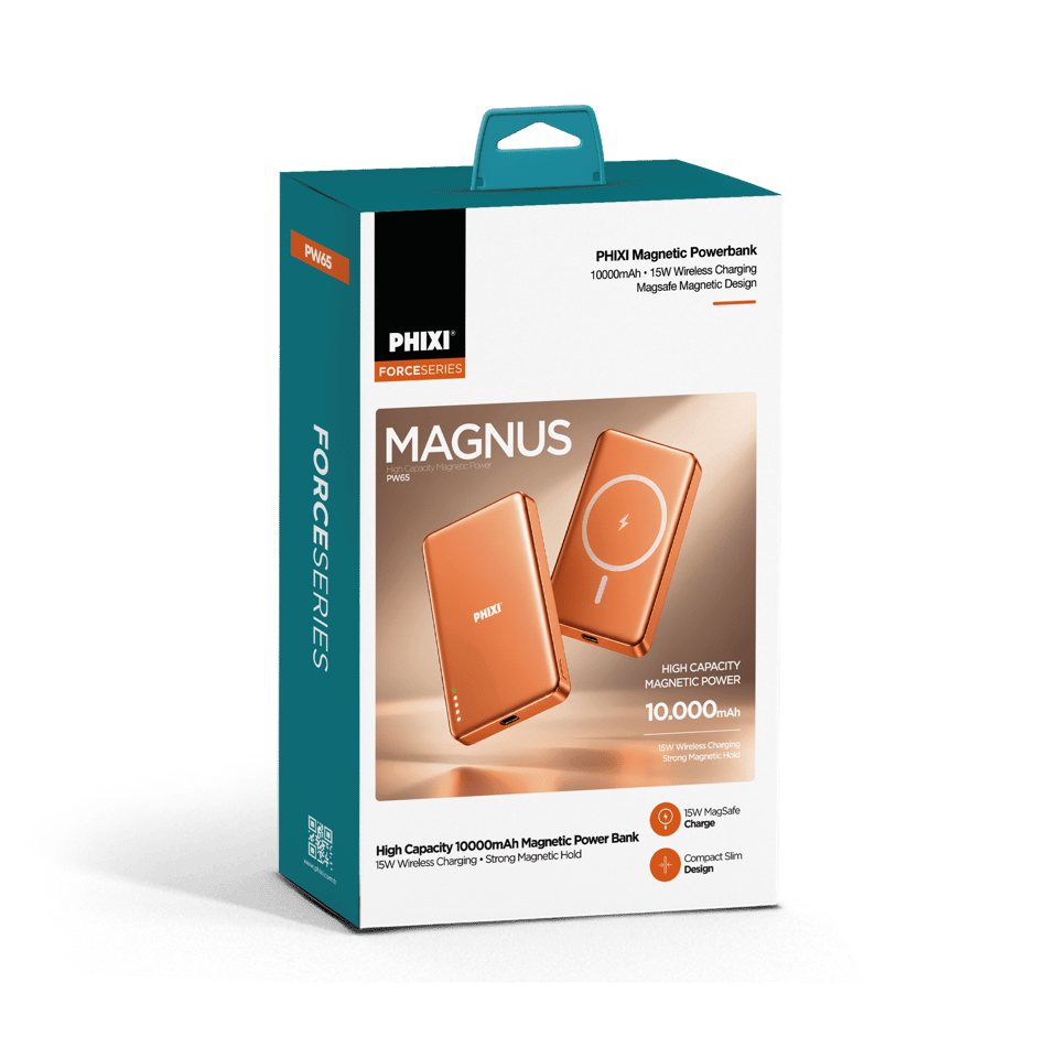 PHIXI Force PW65 10000mAh 15W MagSafe Powerbank