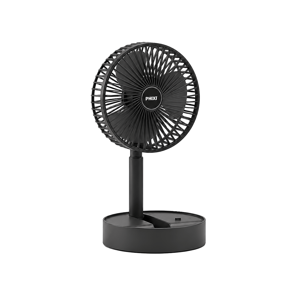 PHIXI Smart MF10 Katlanabilir 2'si 1 Arada Telefon Standlı Masaüstü Fan