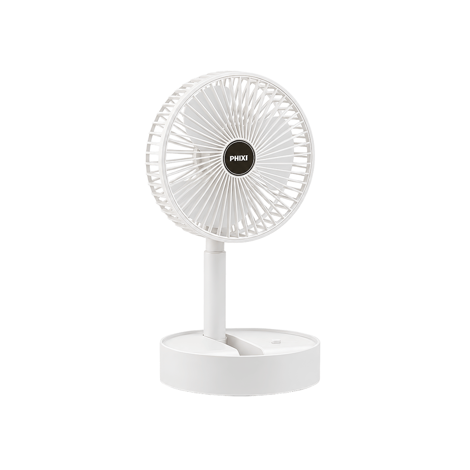 PHIXI Smart MF10 Katlanabilir 2'si 1 Arada Telefon Standlı Masaüstü Fan