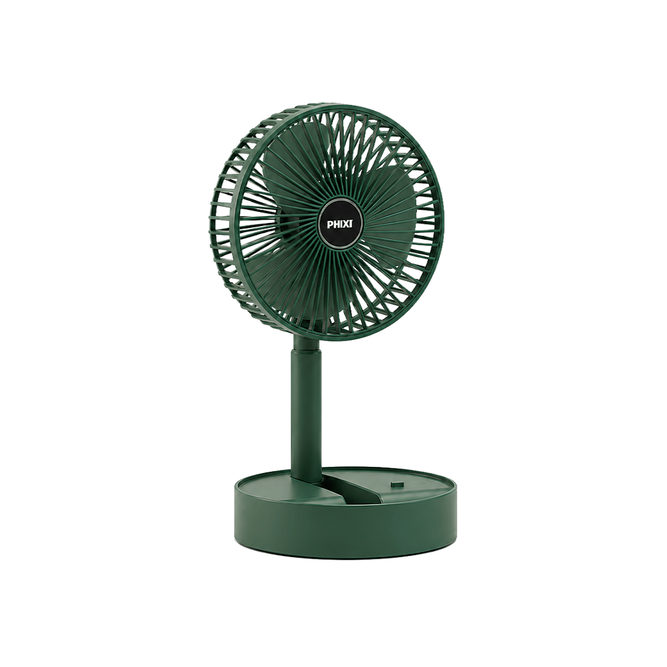 PHIXI Smart MF10 Katlanabilir 2'si 1 Arada Telefon Standlı Masaüstü Fan