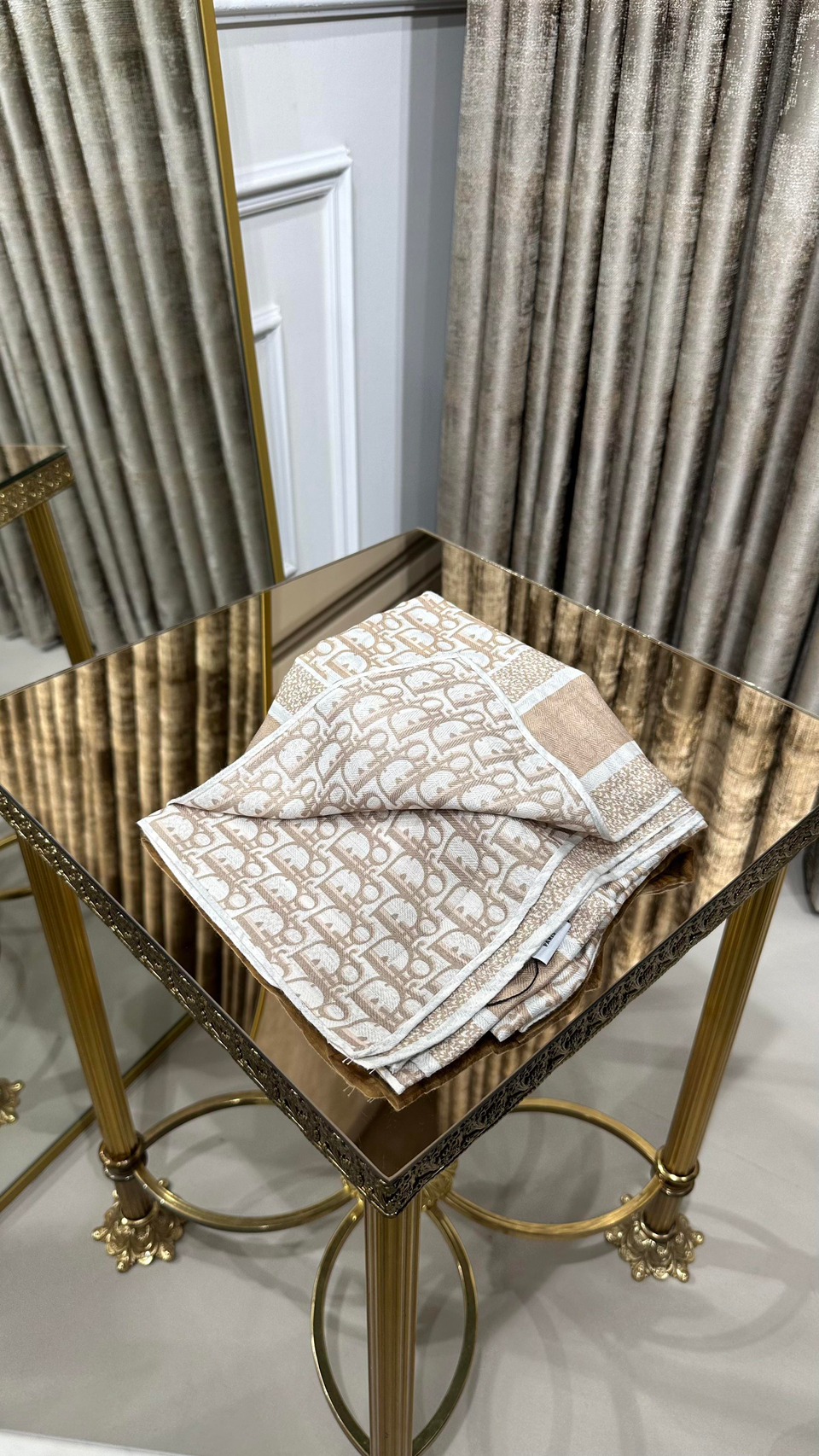 D.OR YÜN EŞARP KARAMEL