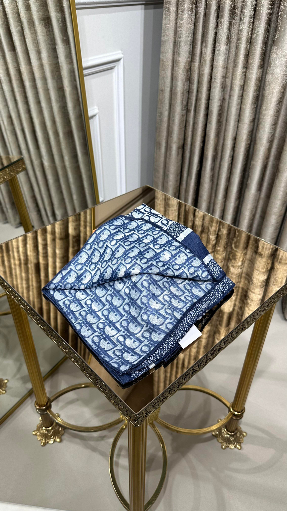 D.OR YÜN EŞARP LACİVERT