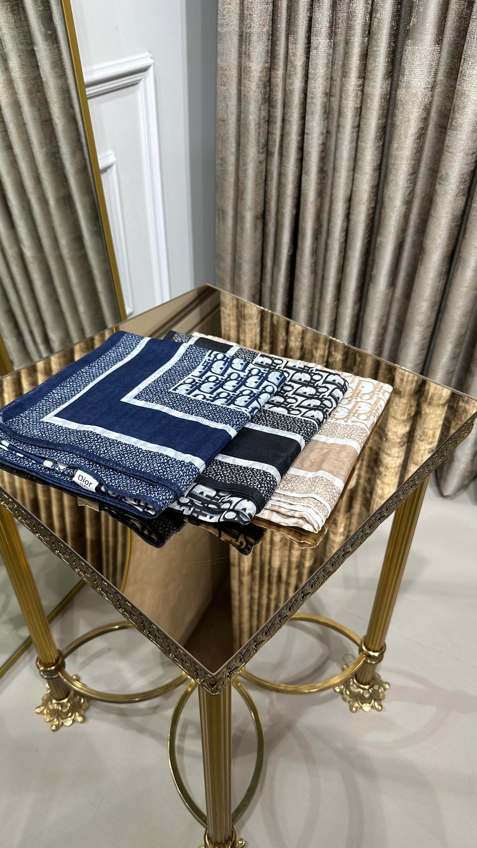 D.OR YÜN EŞARP LACİVERT