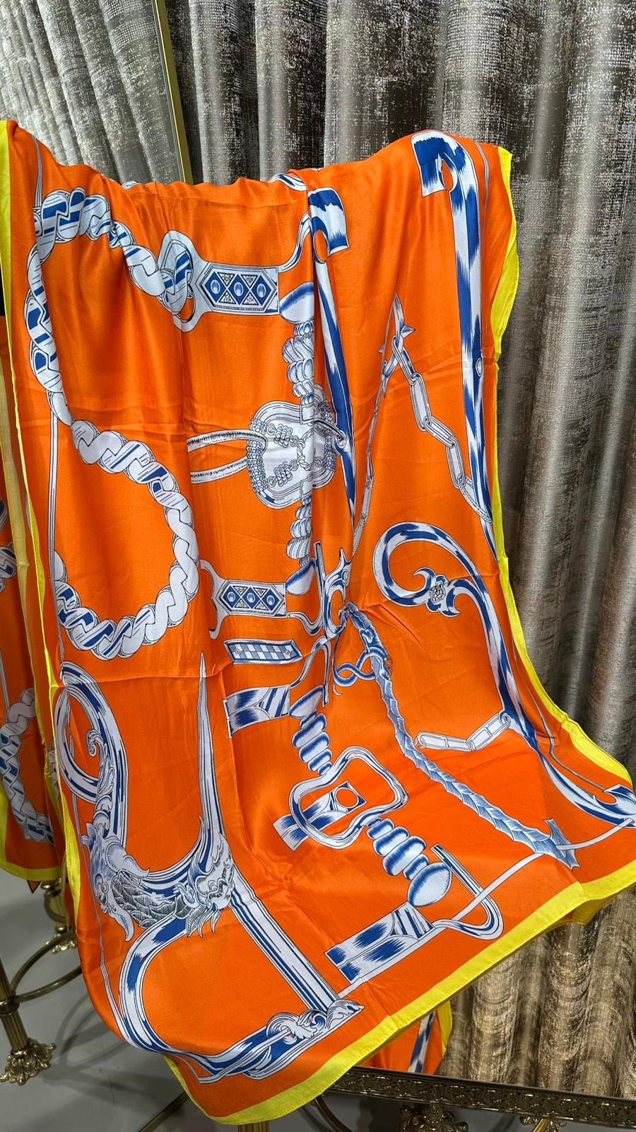 H İTHAL İPEK ŞAL TURUNCU