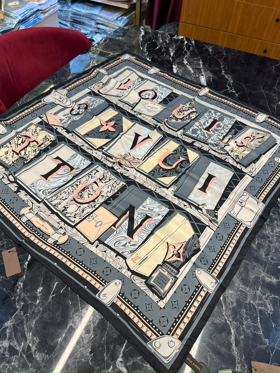 LV TWİL İPEK EŞARP