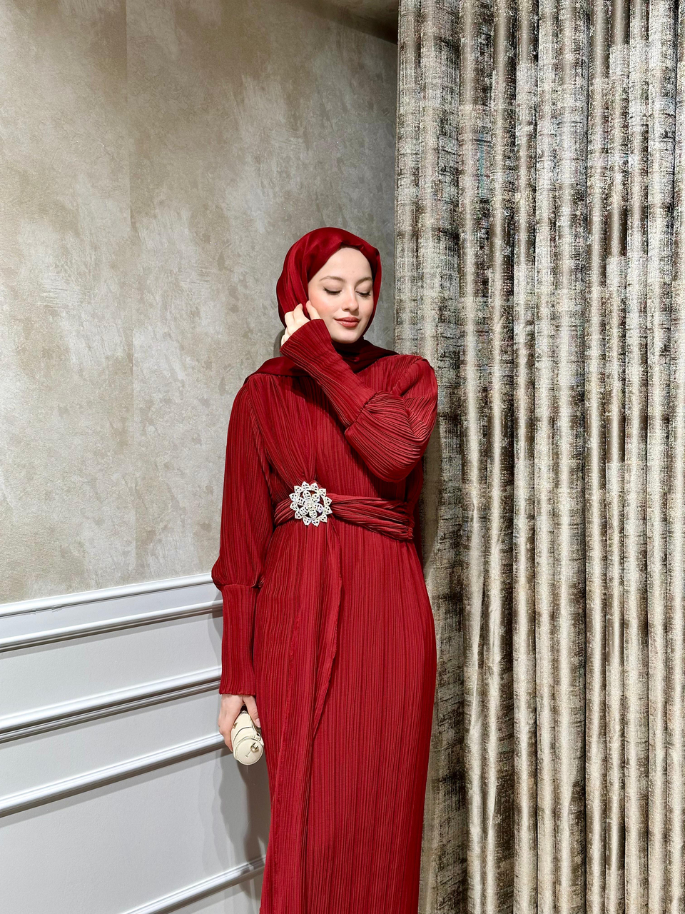 MADONNA ABİYE BORDO