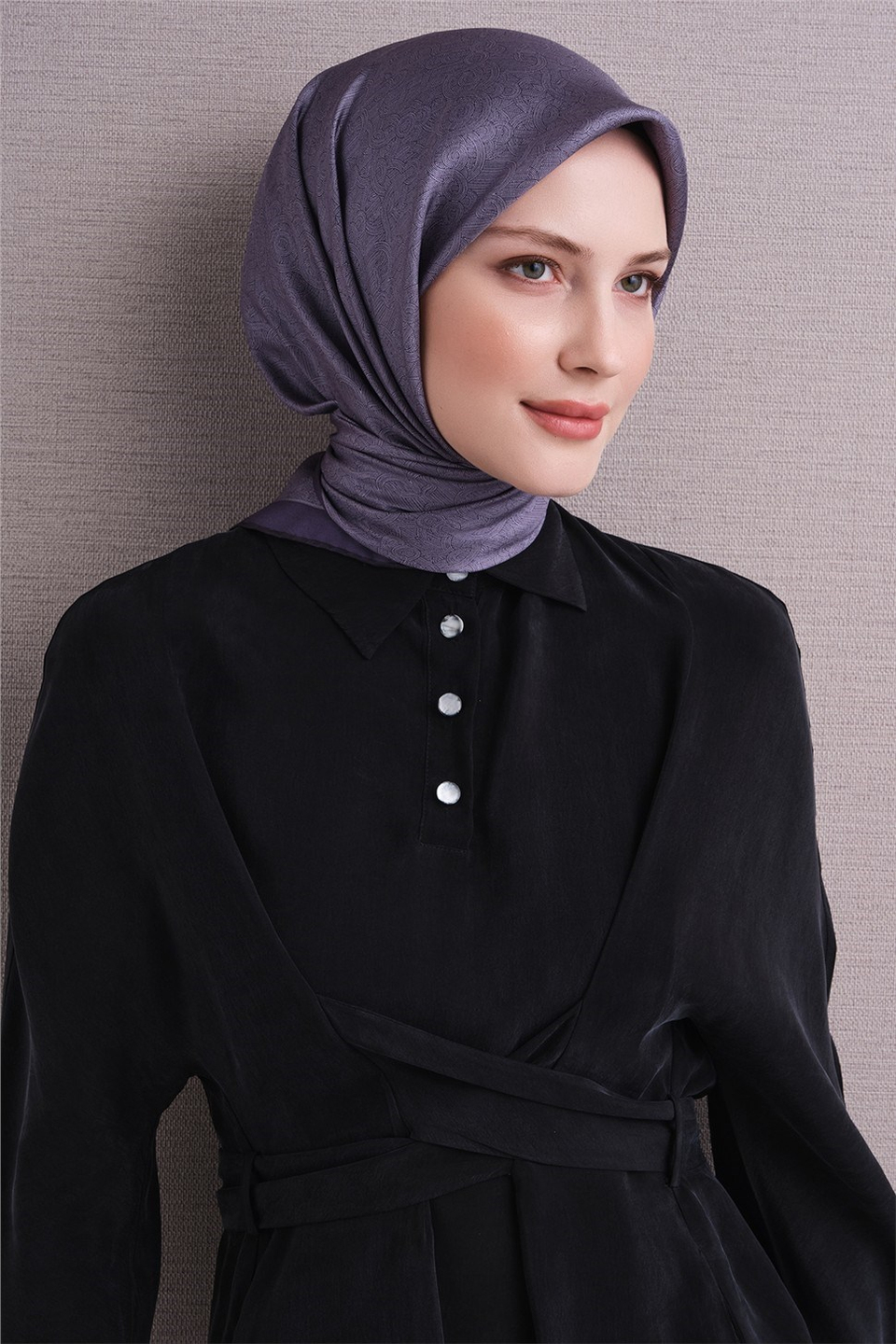 Armine Saf İpek Twill Eşarp 9601