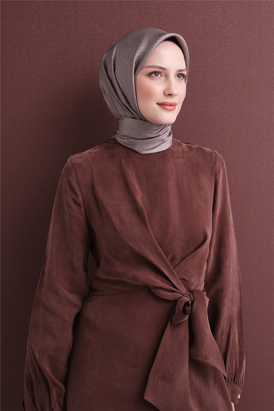 Armine Saf İpek Twill Eşarp 9601