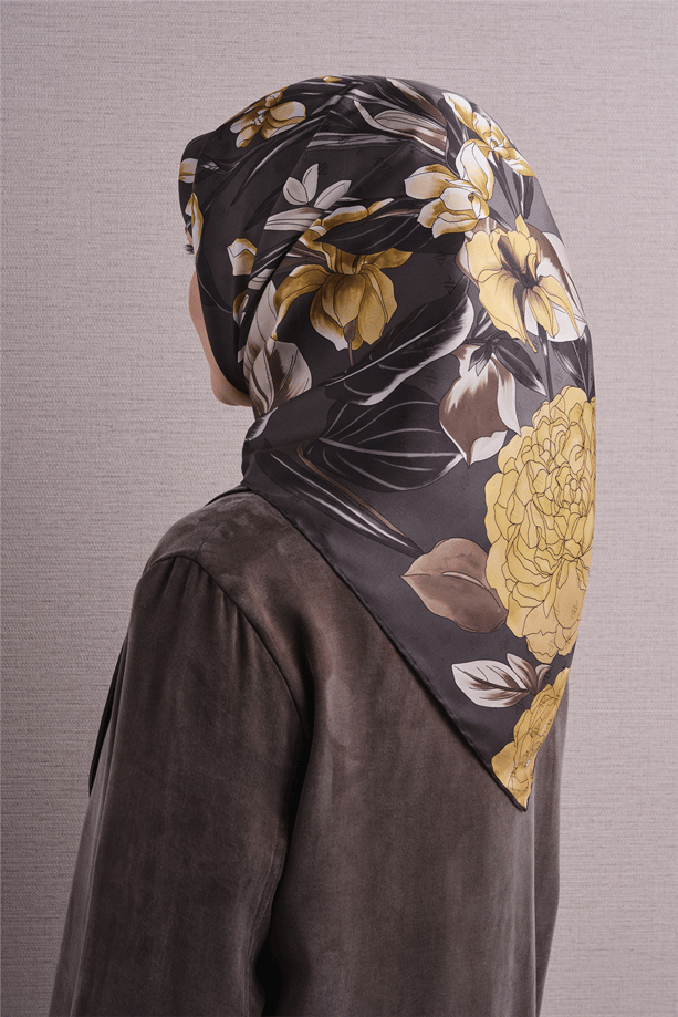 Armine Saf İpek Twill Eşarp 9608