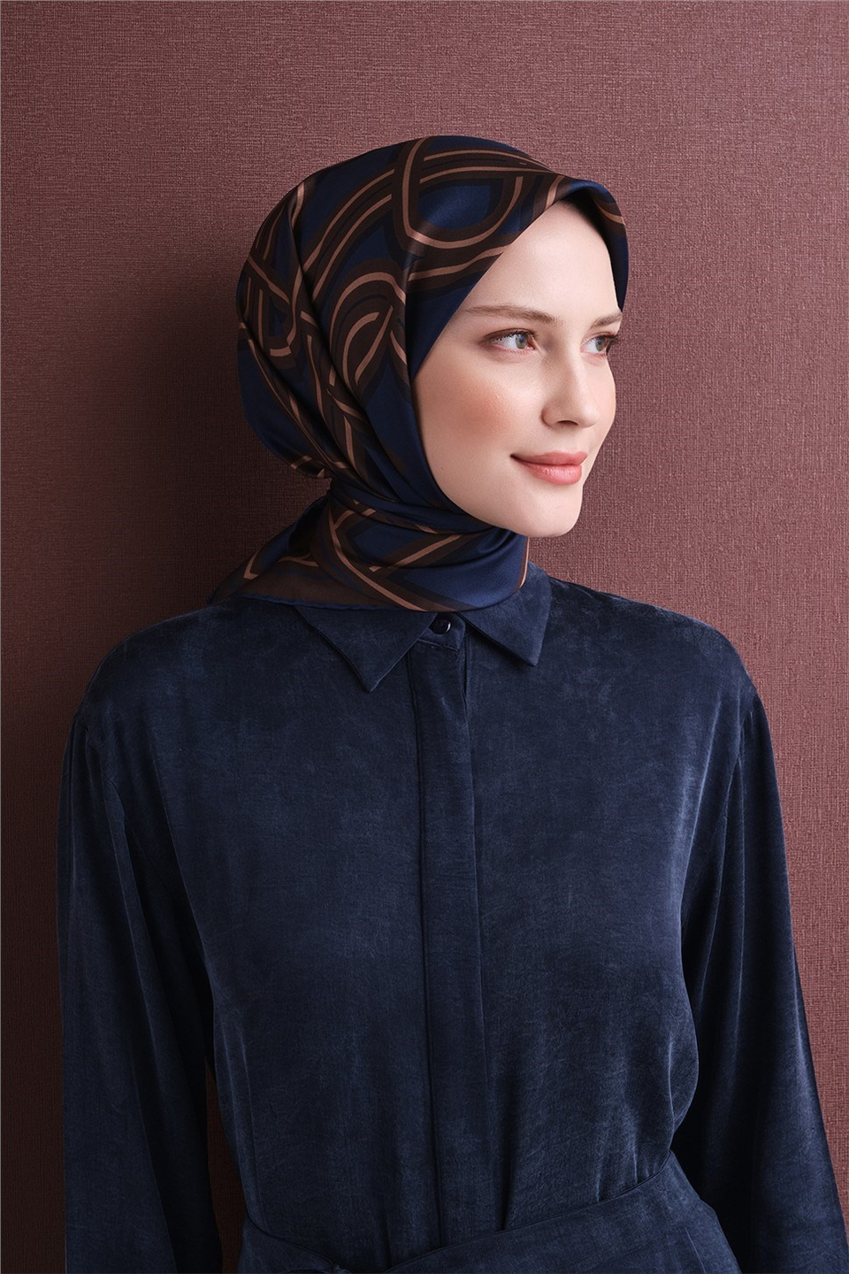 Armine Saf İpek Twill Eşarp 9614