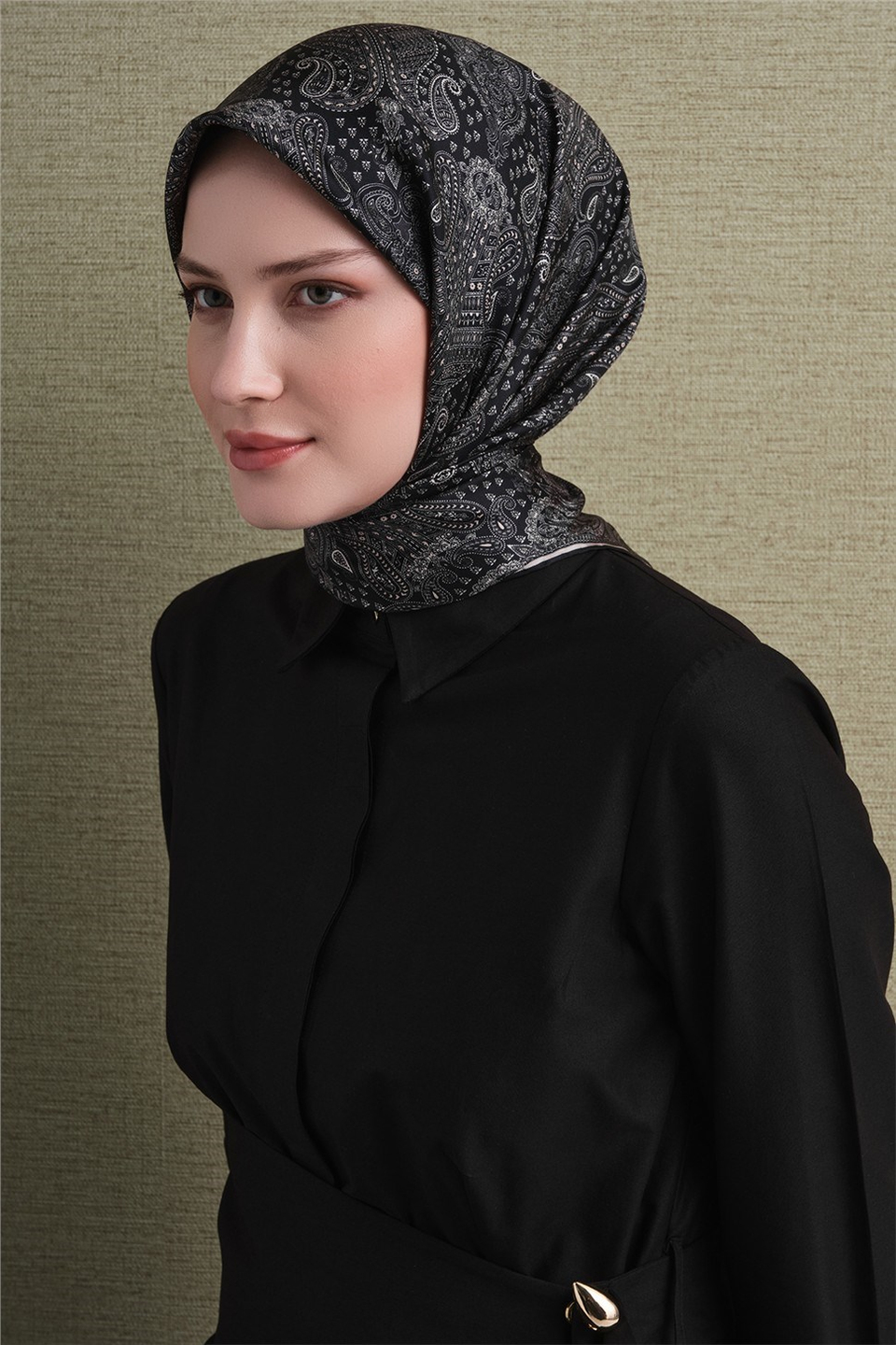 Armine Saf İpek Twill Eşarp 9631